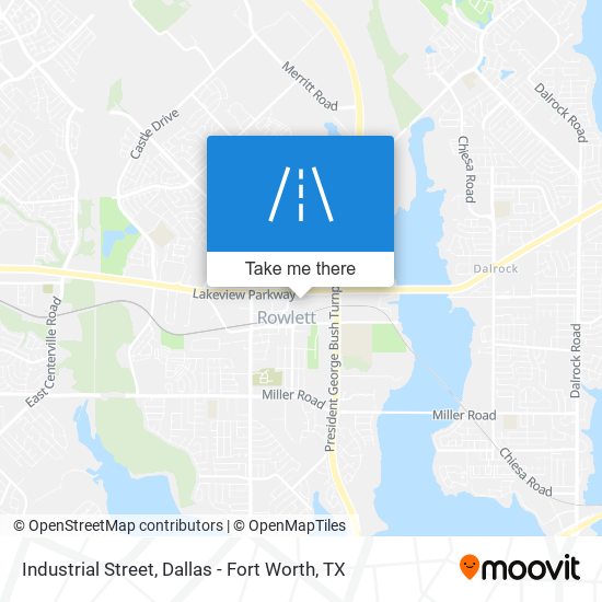 Mapa de Industrial Street