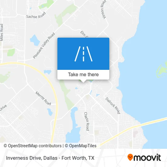 Inverness Drive map
