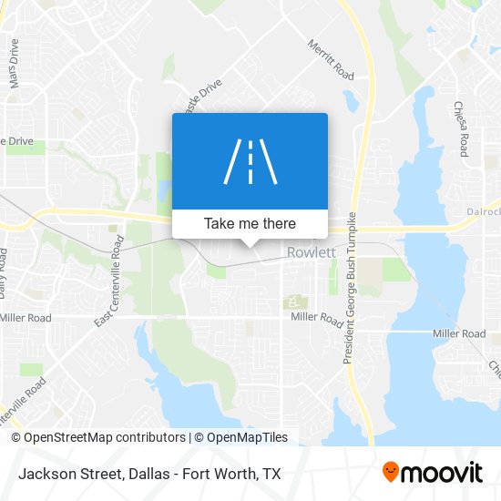 Jackson Street map