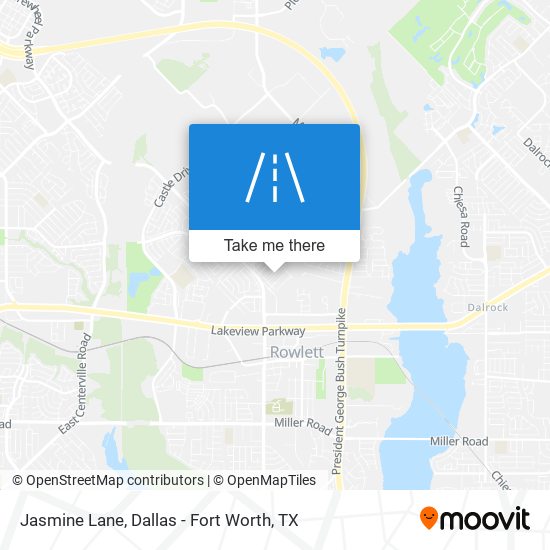 Jasmine Lane map