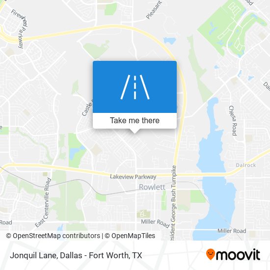Jonquil Lane map