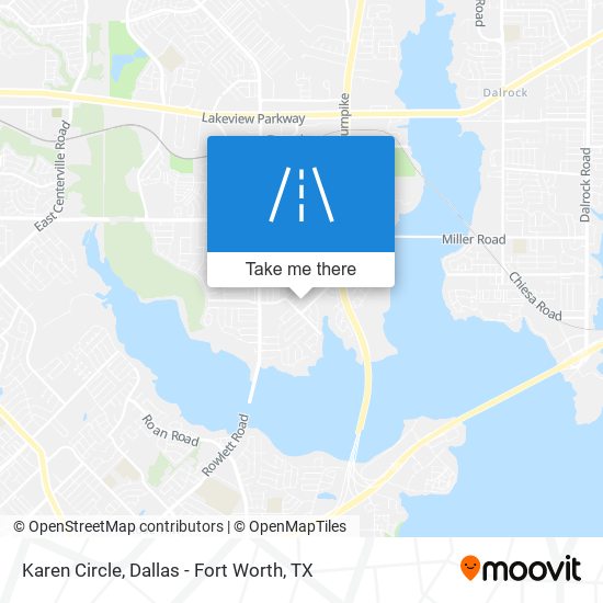Mapa de Karen Circle
