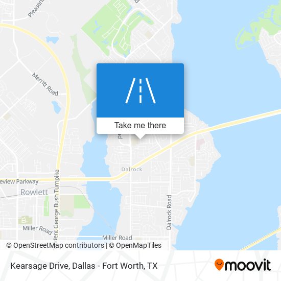 Kearsage Drive map