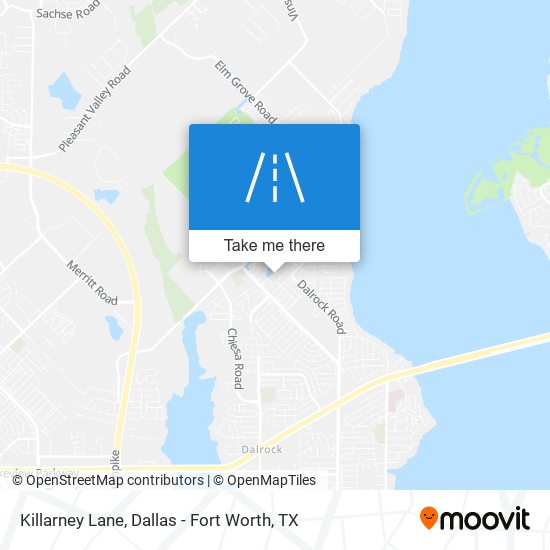Mapa de Killarney Lane