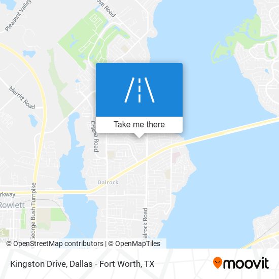 Mapa de Kingston Drive