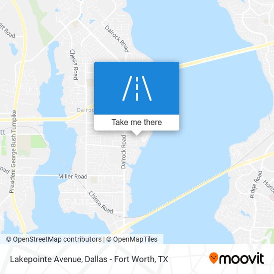 Lakepointe Avenue map