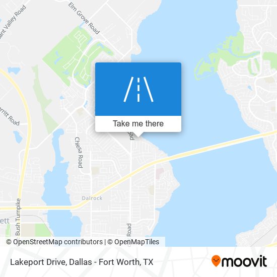 Lakeport Drive map