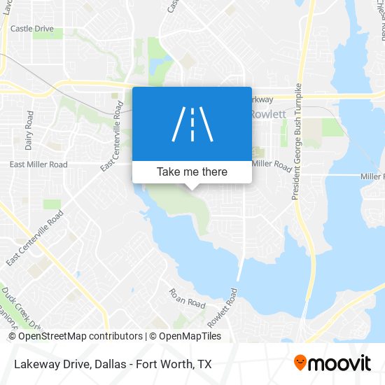 Mapa de Lakeway Drive