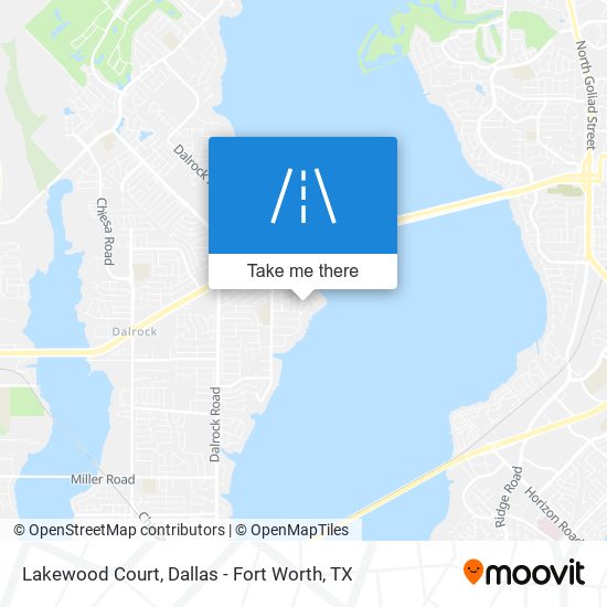 Mapa de Lakewood Court