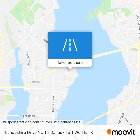 Lancashire Drive North map