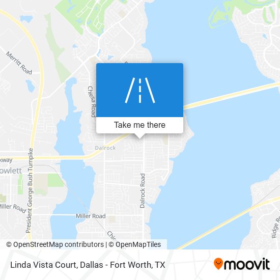 Linda Vista Court map