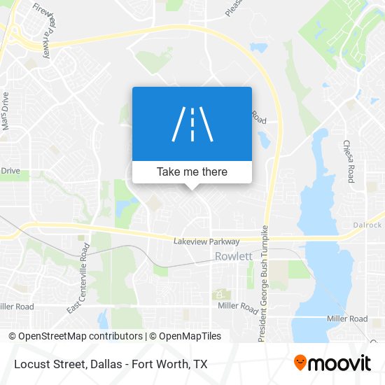 Mapa de Locust Street