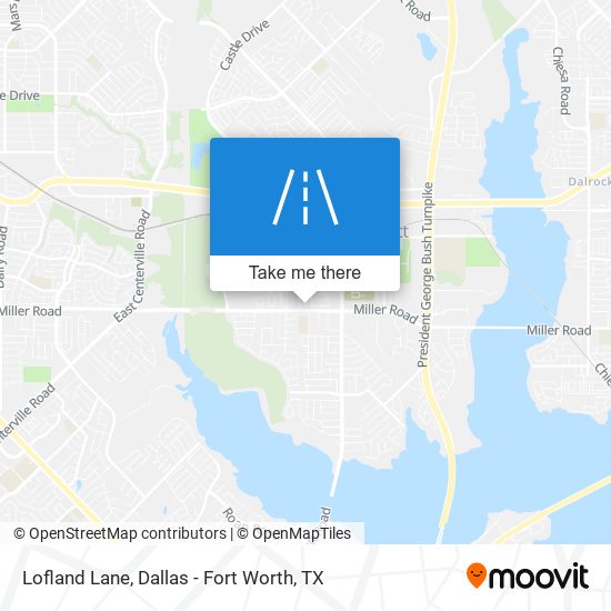 Mapa de Lofland Lane