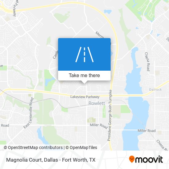 Magnolia Court map