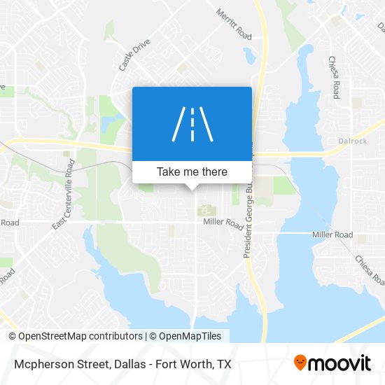 Mcpherson Street map