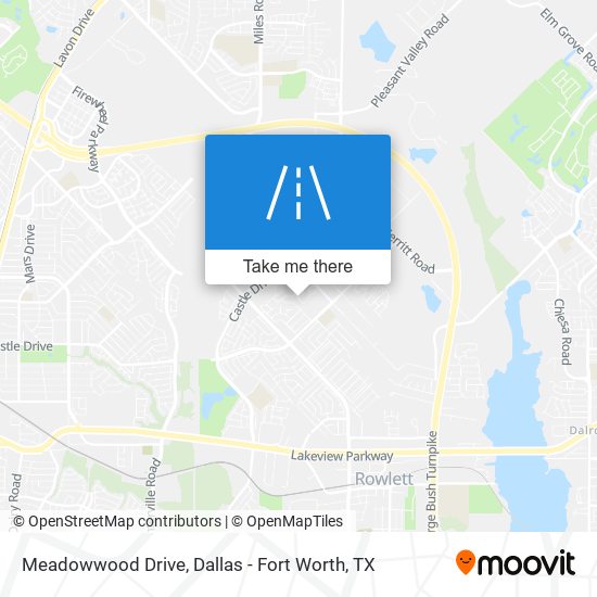 Meadowwood Drive map