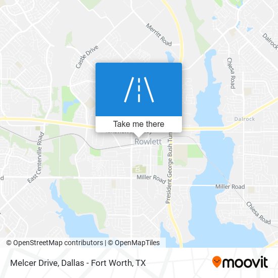 Mapa de Melcer Drive