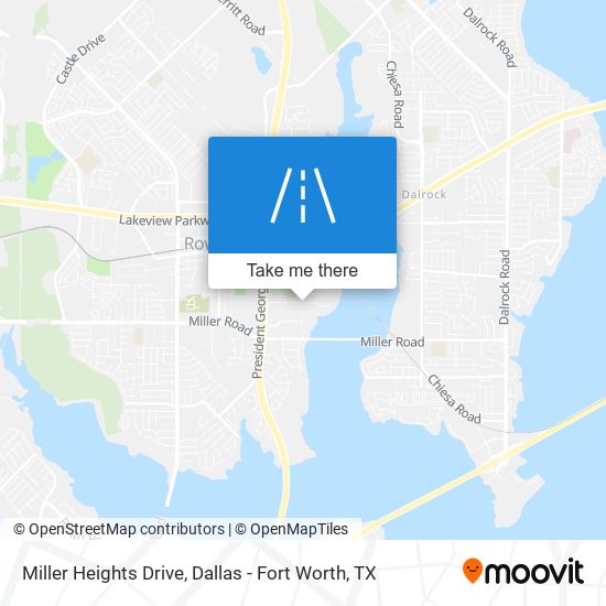 Miller Heights Drive map