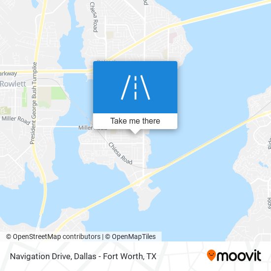 Navigation Drive map