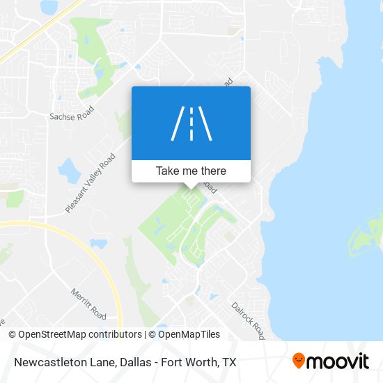 Newcastleton Lane map