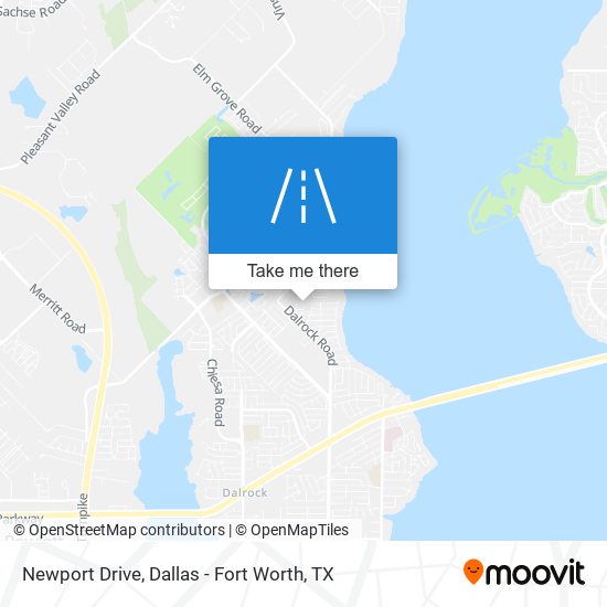 Mapa de Newport Drive