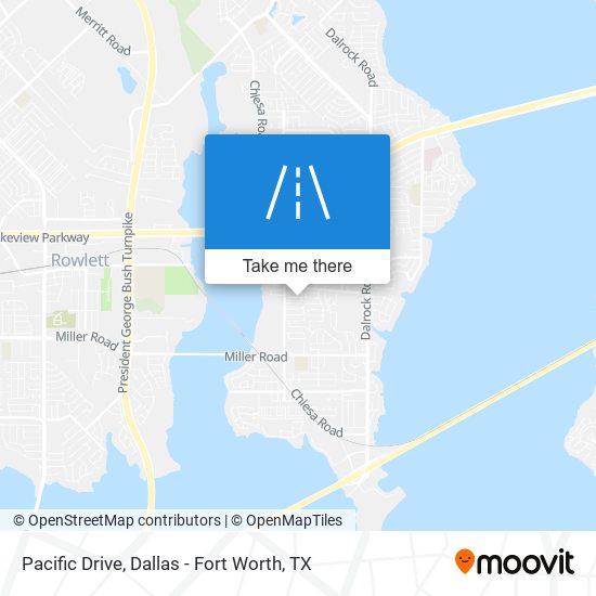 Pacific Drive map