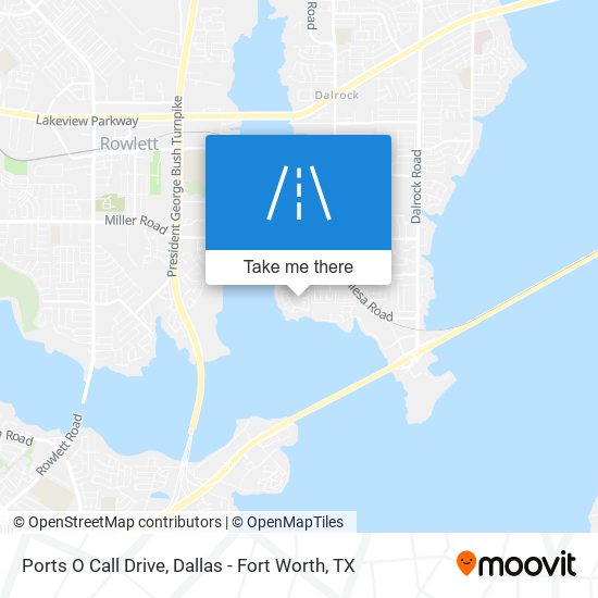 Mapa de Ports O Call Drive