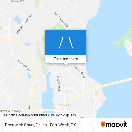 Mapa de Prestwick Court
