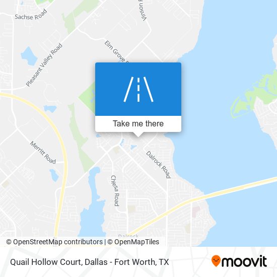 Quail Hollow Court map