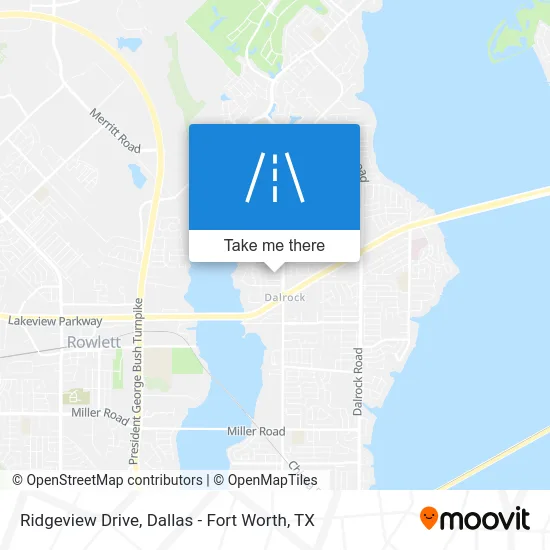 Ridgeview Drive map