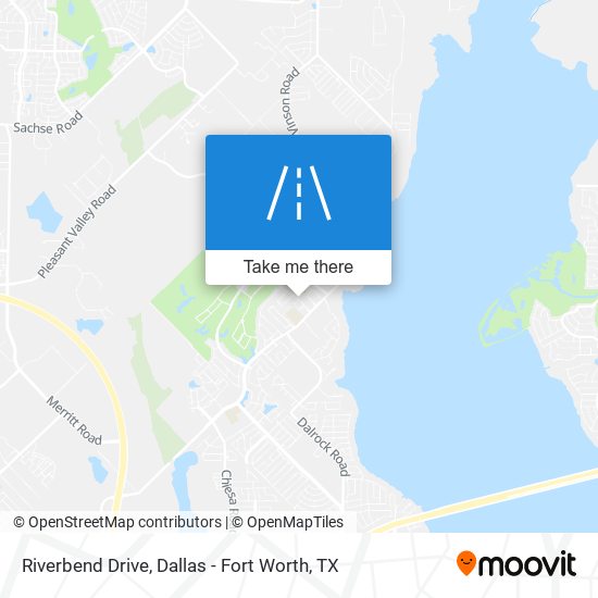 Mapa de Riverbend Drive