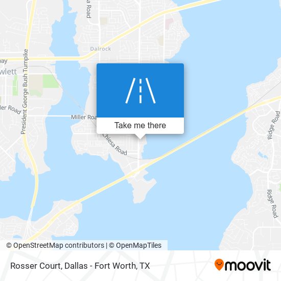 Rosser Court map