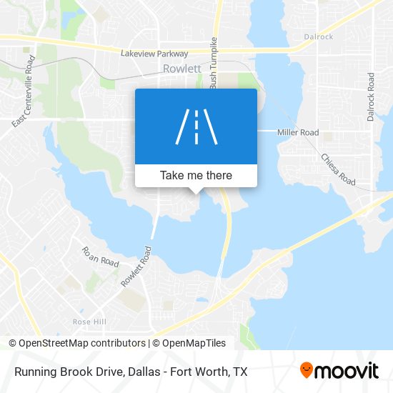 Mapa de Running Brook Drive