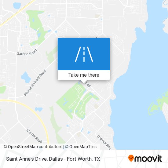 Mapa de Saint Anne's Drive