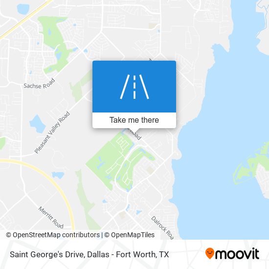 Saint George's Drive map