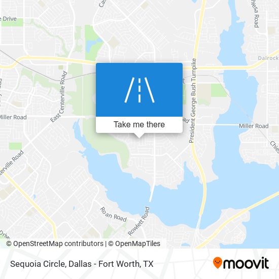 Sequoia Circle map