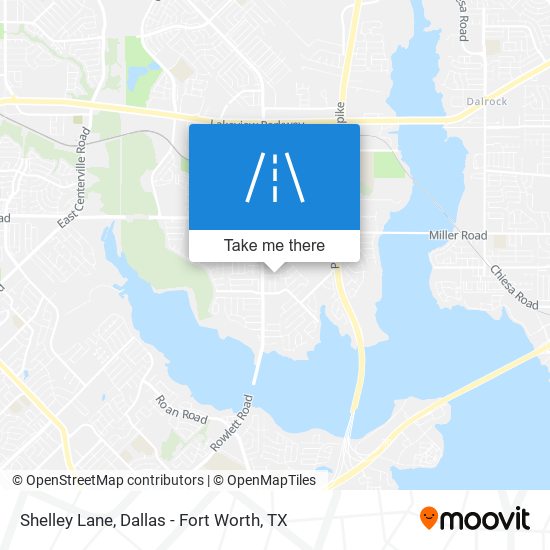 Mapa de Shelley Lane