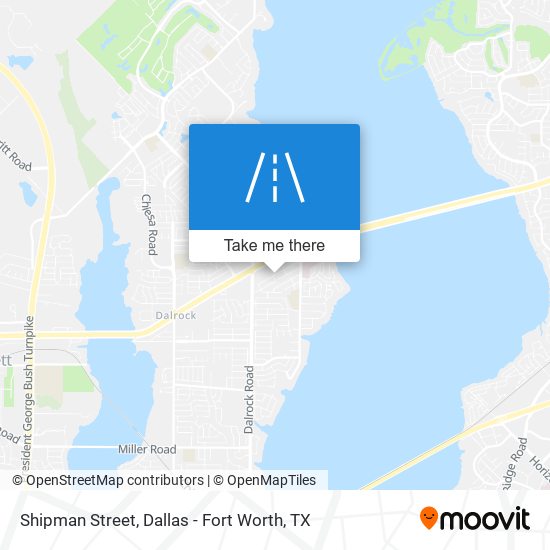 Mapa de Shipman Street