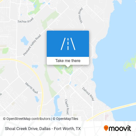 Shoal Creek Drive map