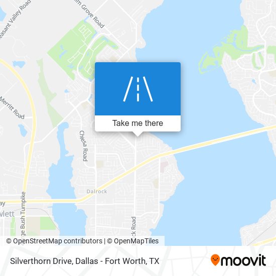 Silverthorn Drive map