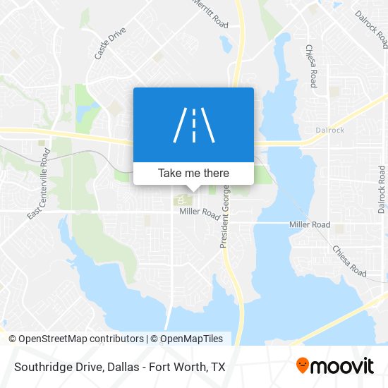 Southridge Drive map