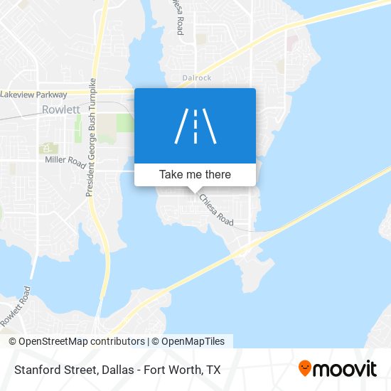 Stanford Street map