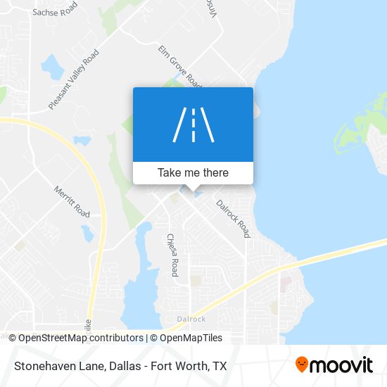Stonehaven Lane map