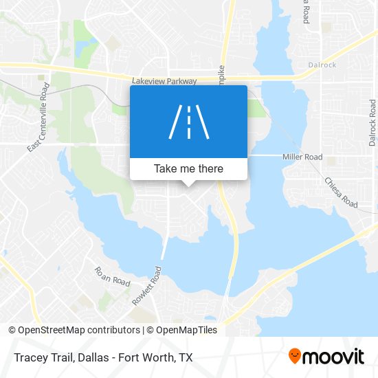 Tracey Trail map