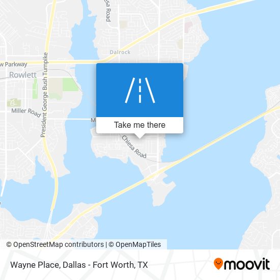 Mapa de Wayne Place