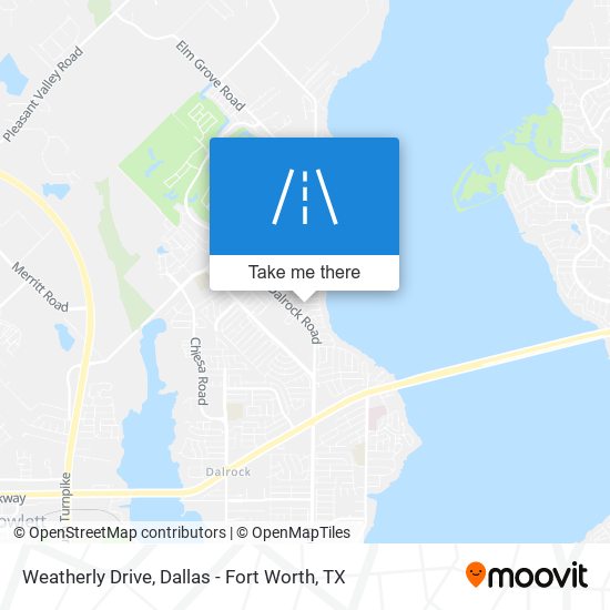Weatherly Drive map
