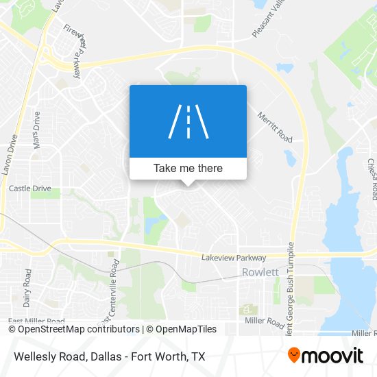 Wellesly Road map