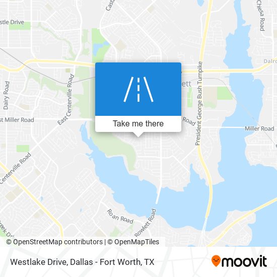 Mapa de Westlake Drive