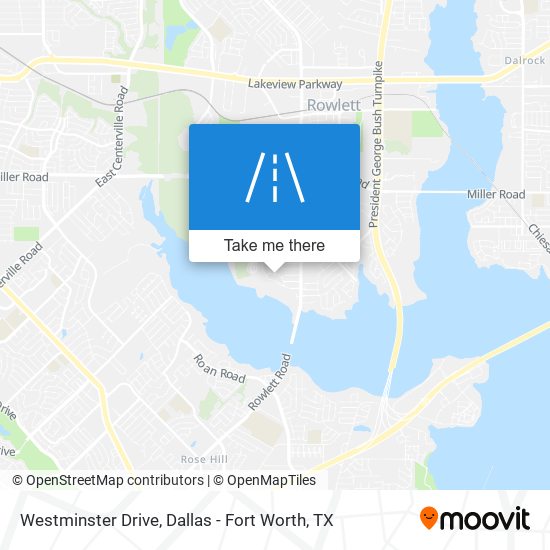 Mapa de Westminster Drive