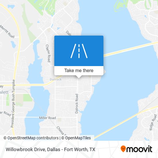 Willowbrook Drive map